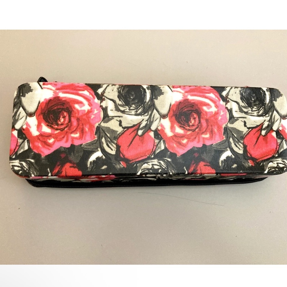 Brighton Pink and Black Floral JEWELRY CASE - Picture 3 of 10